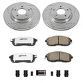 Power Stop 07-10 Nissan Altima Front & Rear Z26 Street Warrior Brake Kit