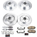 Power Stop 07-10 Nissan Altima Front & Rear Z26 Street Warrior Brake Kit