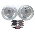 Power Stop 07-17 Jeep Wrangler Front & Rear Z23 Evolution Sport Brake Kit w/Calipers