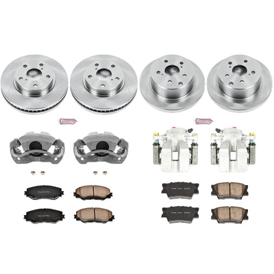 Power Stop 2011 Toyota RAV4 Front & Rear Autospecialty Brake Kit w/Calipers