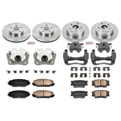 Power Stop 06-18 Toyota RAV4 Front & Rear Autospecialty Brake Kit w/Calipers