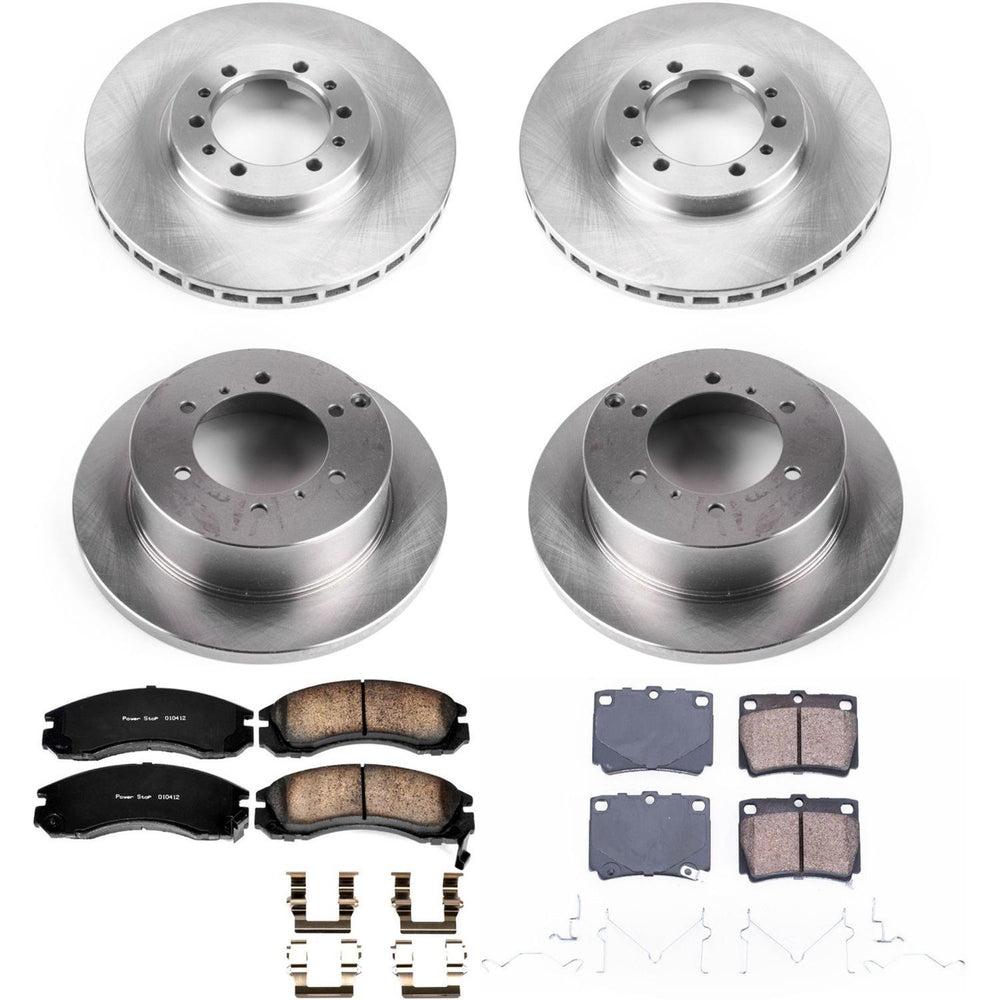 Power Stop 97-04 Mitsubishi Montero Sport Front & Rear Autospecialty Brake Kit