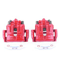 Power Stop 13-15 BMW X1 Front & Rear Z26 Street Warrior Brake Kit w/Calipers