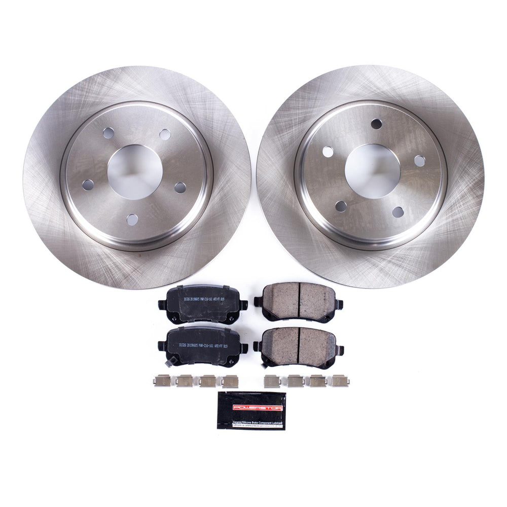 Power Stop 08-12 Chrysler Town & Country Front & Rear Autospecialty Brake Kit
