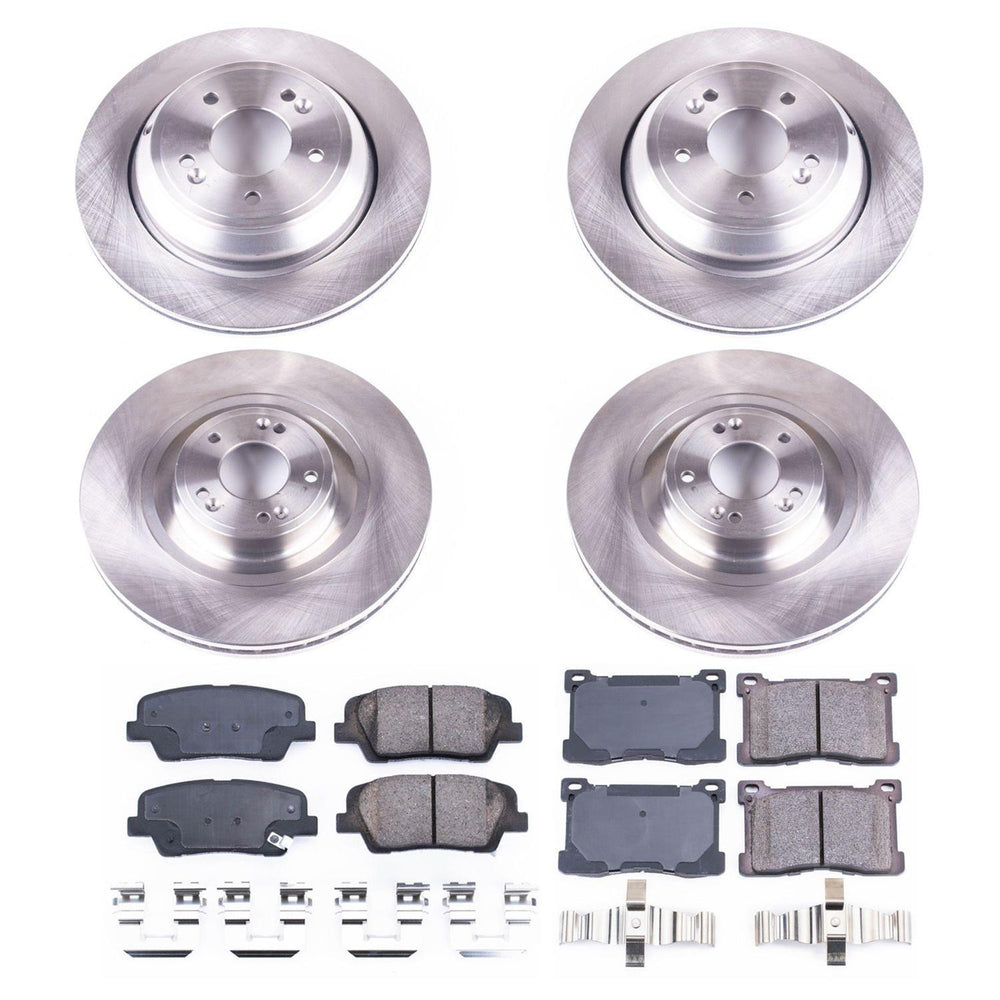 Power Stop 12-16 Hyundai Equus Front & Rear Autospecialty Brake Kit