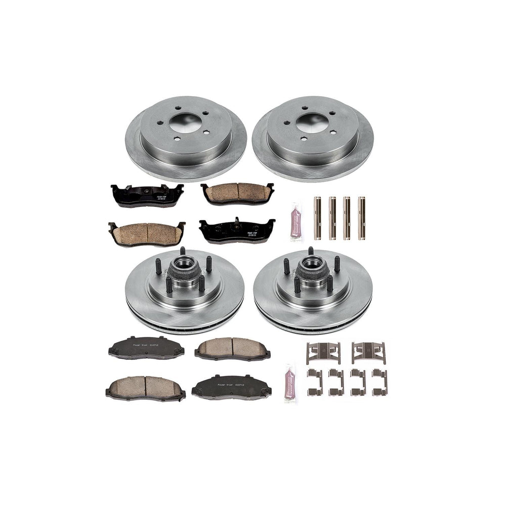Power Stop 00-03 Ford F-150 Front & Rear Autospecialty Brake Kit