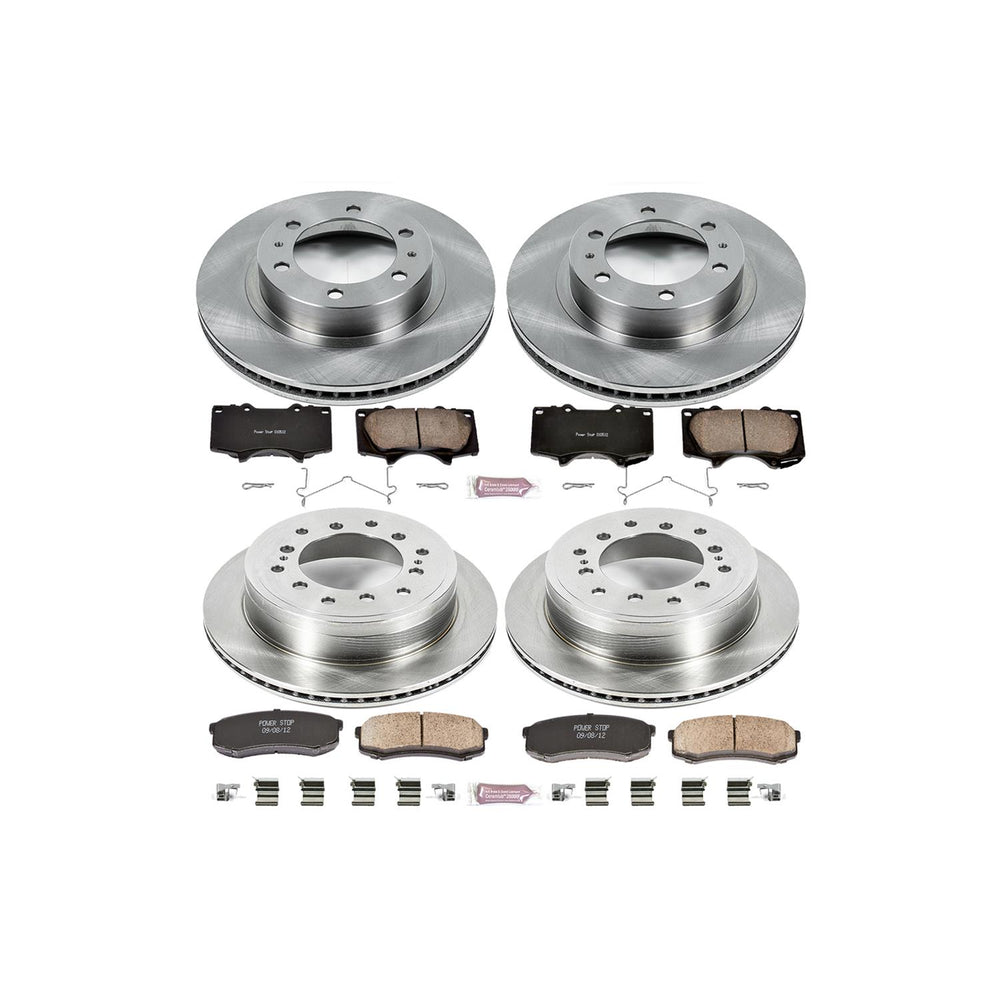 Power Stop 10-14 Toyota FJ Cruiser Front & Rear Autospecialty Brake Kit