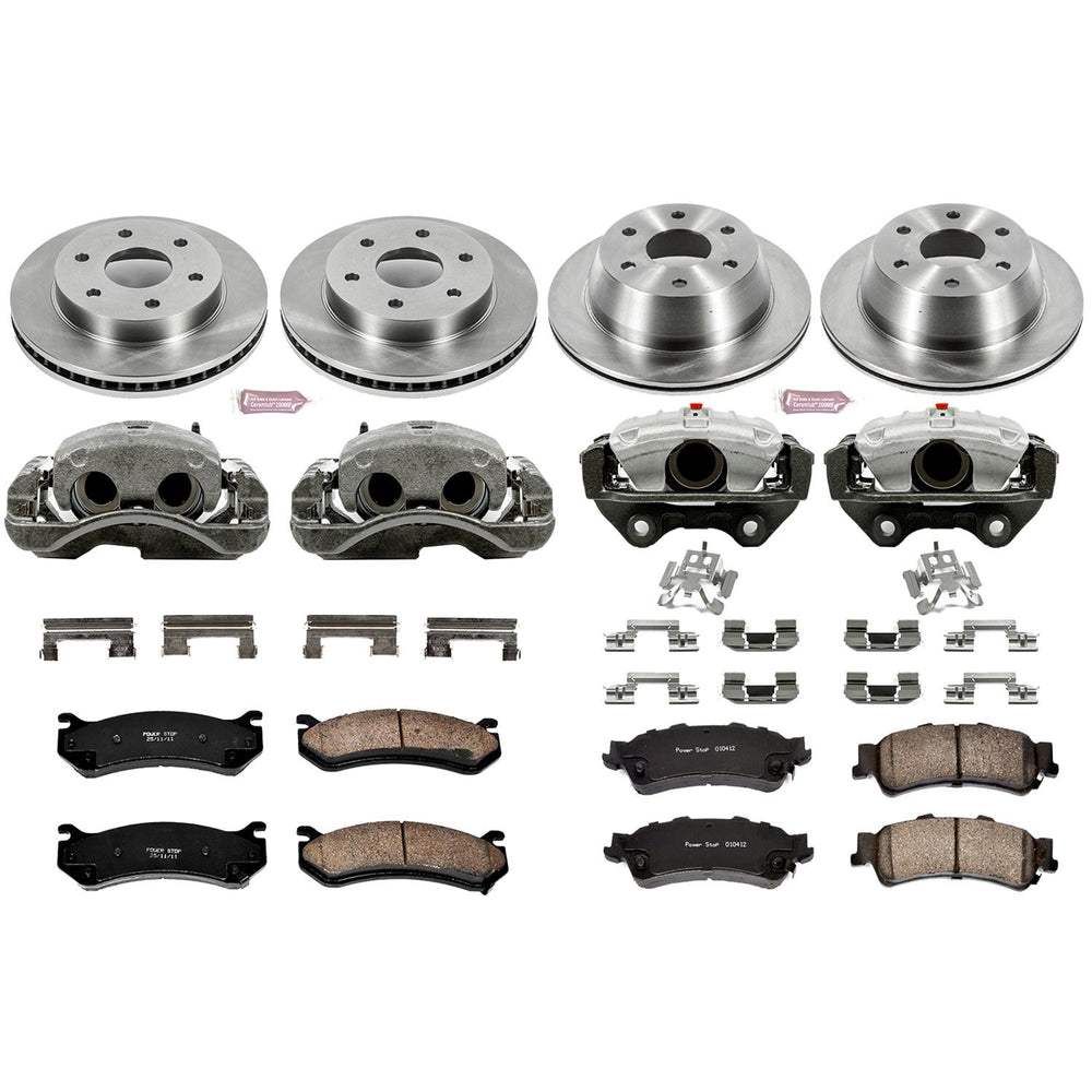 Power Stop 03-05 Chevrolet Astro Front & Rear Autospecialty Brake Kit w/Calipers
