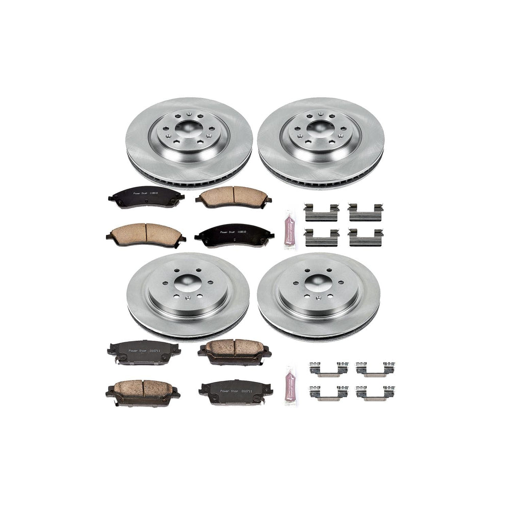Power Stop 04-09 Cadillac SRX Front & Rear Autospecialty Brake Kit