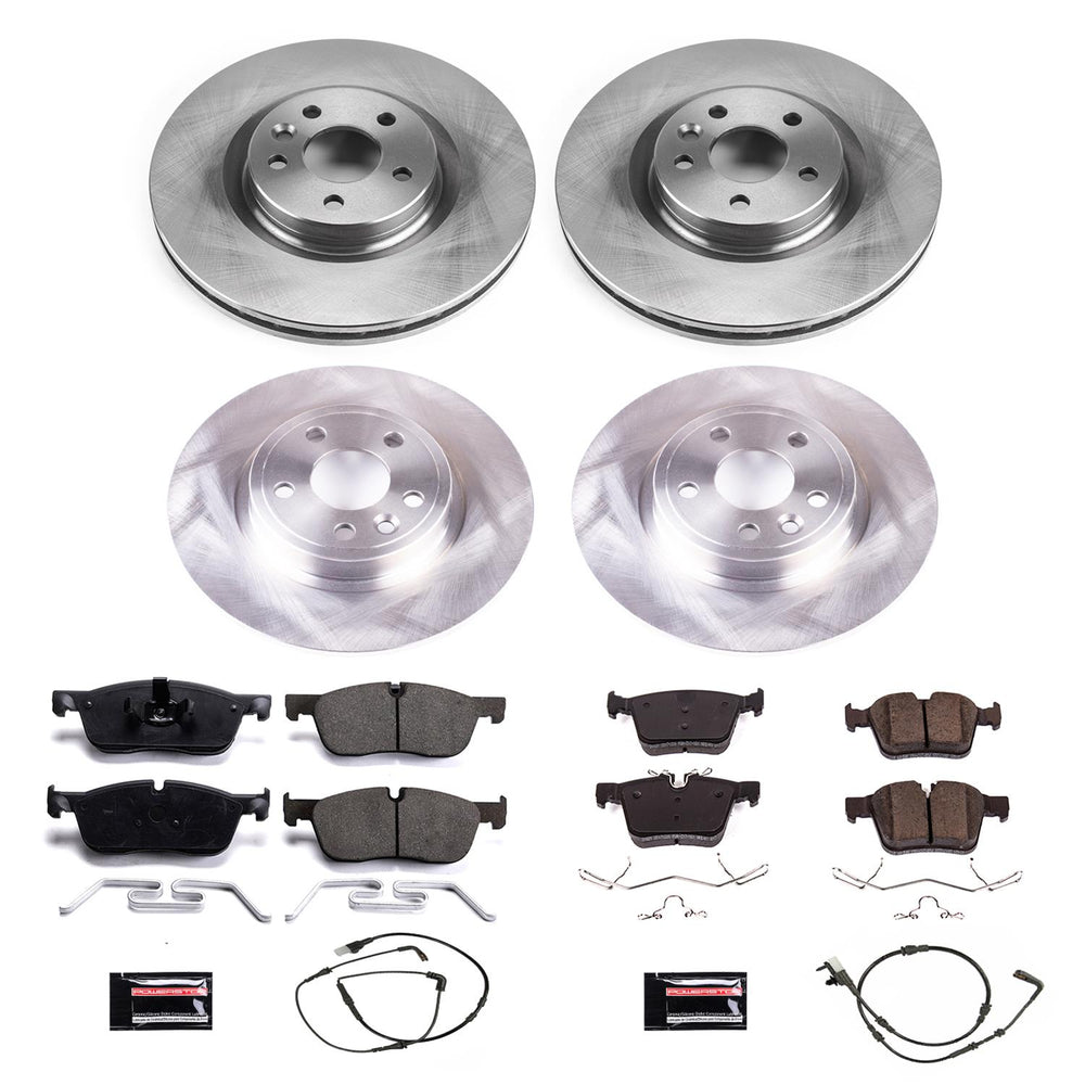 Power Stop 18-19 Land Rover Discovery Sport Front & Rear Autospecialty Brake Kit