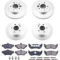 Power Stop 96-97 Ford Crown Victoria Front & Rear Z17 Evolution Geomet Coated Brake Kit
