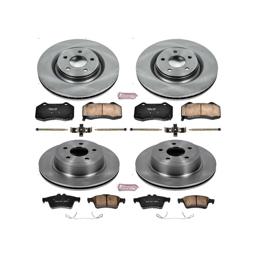 Power Stop 08-10 Chevrolet Cobalt Front & Rear Autospecialty Brake Kit