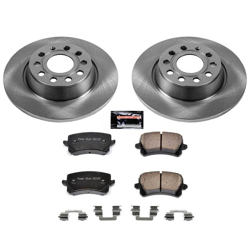 Power Stop 09-17 Volkswagen CC Front & Rear Autospecialty Brake Kit