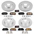 Power Stop 01-03 Toyota Highlander Front & Rear Z17 Evolution Geomet Coated Brake Kit