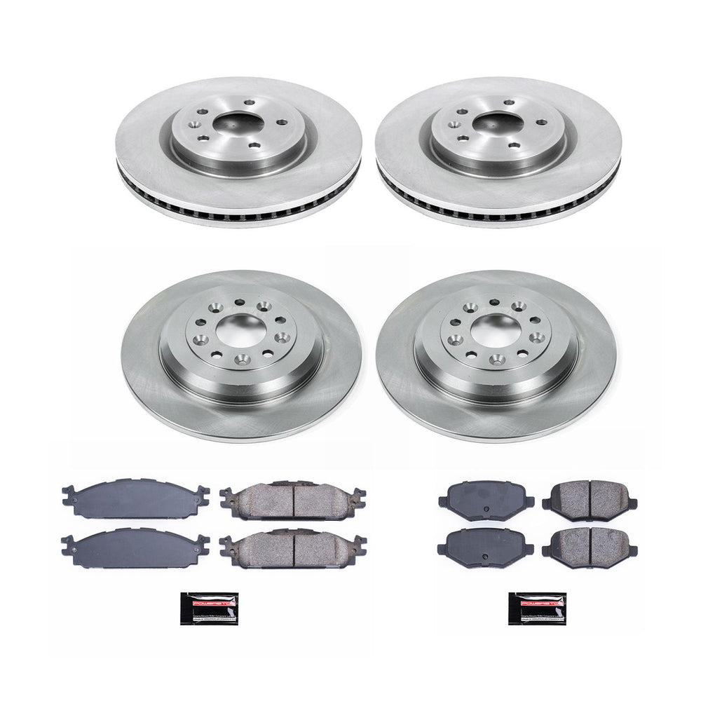 Power Stop 11-19 Lincoln MKT Front & Rear Autospecialty Brake Kit