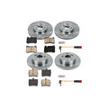 Power Stop 06-08 Mercedes-Benz SLK280 Front & Rear Autospecialty Brake Kit