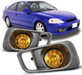 9900 HONDA CIVIC FOG LIGHTS(YELLOW)(WIRING KIT INCLUDED)