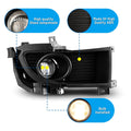 06 06 MITSUBISHI LANCER FOG LIGHTS(CLEAR)(WIRING KIT INCLUDED)