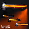 1218 CHEVY SILVERADO 1418 LED TAIL LIGHTS( GLOSS BLACK/CLEAR/RED GLOW BAR RENEGADE