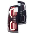 1418 CHEVY SILVERADO 9906 1500/9902 GMC SIERRA 1500 V2 LED TAIL LIGHTS(CHROME /RED)