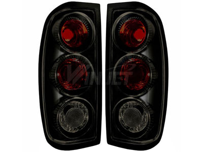9804 NISSAN SENTRA 0003 LED TAIL LIGHTS(BLACK/SMOKE)