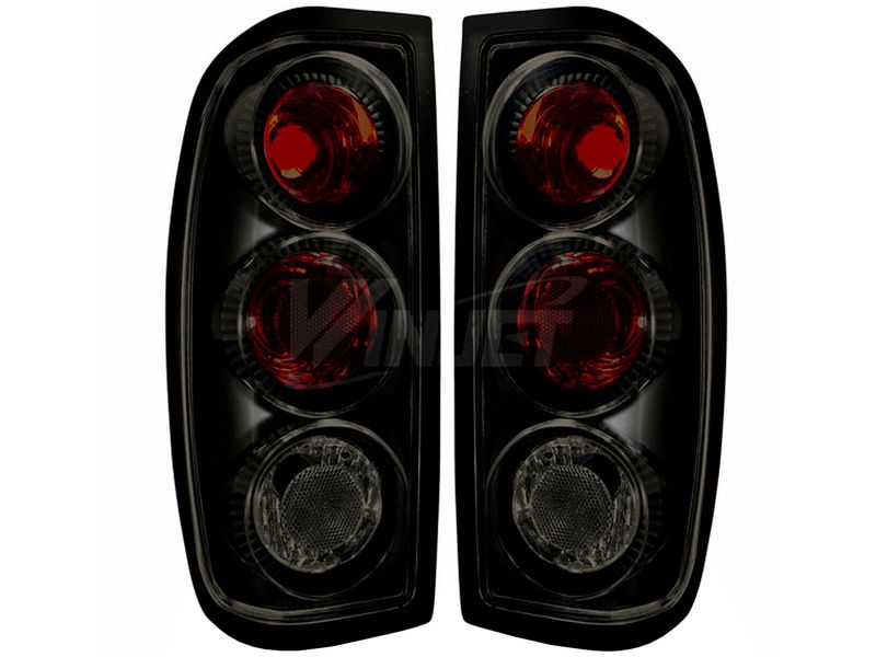9804 NISSAN SENTRA 0003 LED TAIL LIGHTS(BLACK/SMOKE)