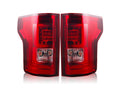 0714 TOYOTA TUNDRA 1421 LED TAIL LIGHTGLOSS BLACK/CLEAR