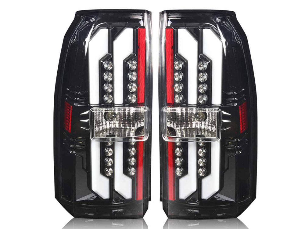 1520 1520FORD F150 1517 LED TAIL LIGHTS(BLACK/CLEAR)