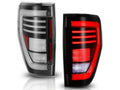 0914 FORD F150 0914 LED SEQUENTIAL TAIL LIGHTGLOSSY BLACK/CLEAR