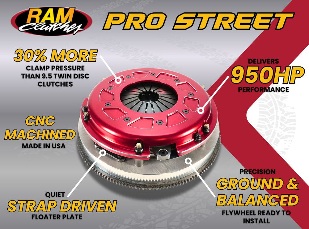 PRO STREET DUAL DISC CHRYSLER 6 BOLT 130T 0 BAL. 1 3/1618