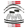 Lift Kit 6 Inch Lift 80-98 Ford F-250 80-85 Ford F-350 Includes Front/Rear Leaf Springs Hinge Brackets Front/Rear U Bolt Kits Spring Bushing Kit Skyjacker