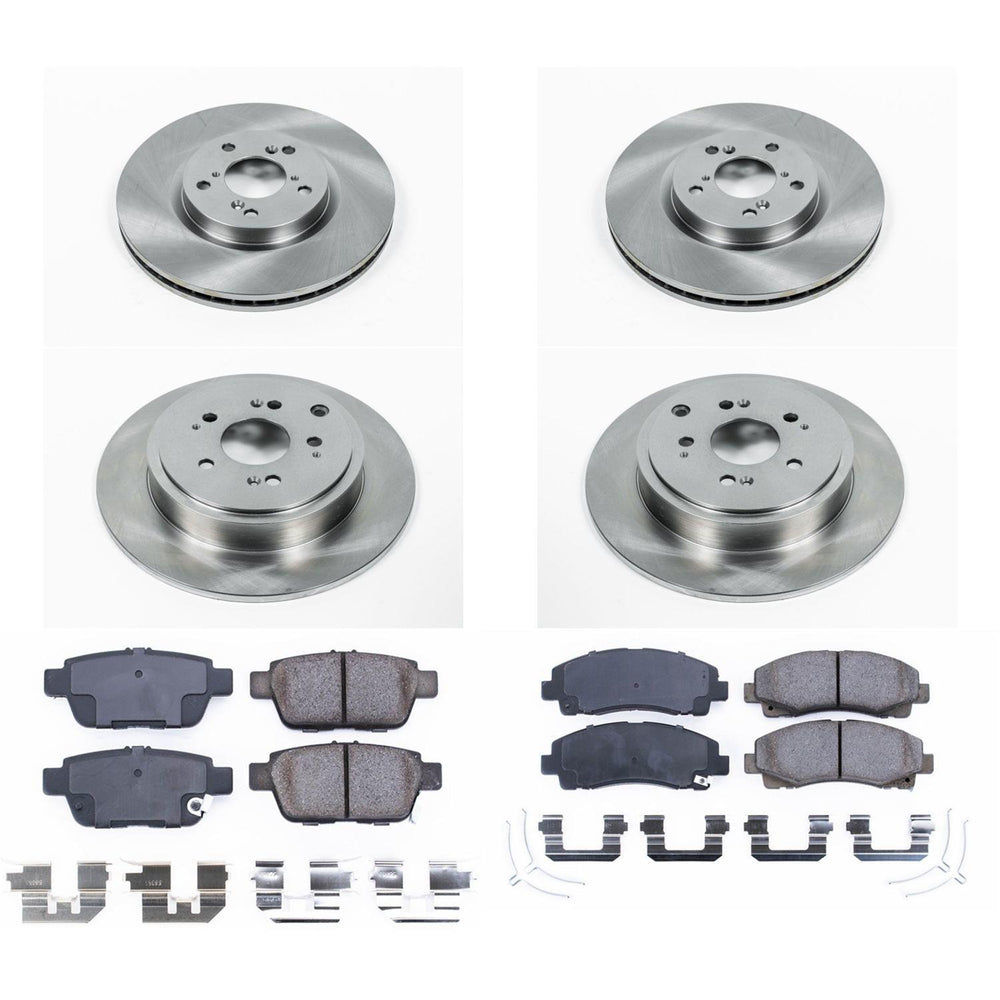 Power Stop 12-14 Honda Ridgeline Front & Rear Autospecialty Brake Kit