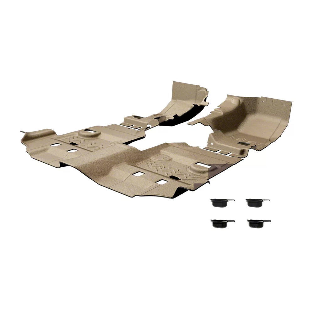 0718 WRANGLER UNLIMITED 3PC FRONT AND REAR COMPOSITE FLOORING DESERT KHAKI