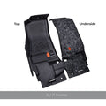 18C WRANGLER JL/20C GLADIATOR 2PC FRONT COMPOSITE FLOORING MESA SMOKE