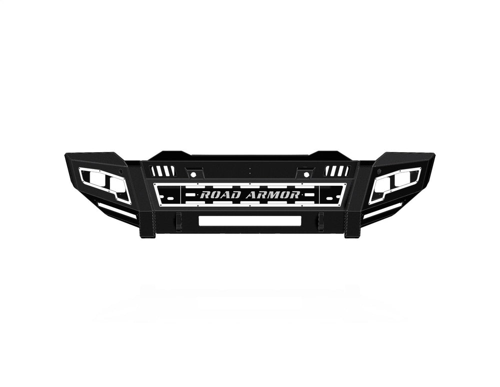 Road Armor 20 GMC 2500 iD Front Bumper / Shackles / Double Cube Light Pods / Beauty Ring / Hardware