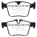 EBC S1 Brake Pad and Rotor Kit