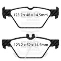 EBC S1 Brake Pad and Rotor Kit