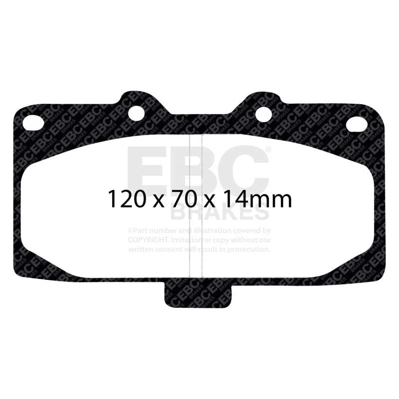 EBC S20 Brake Pad and Rotor Kit