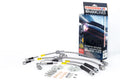 Goodridge 15-17 Ford Mustang Stainless Steel Brake Lines - Red
