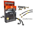 Goodridge 06-11 Honda Civic Si Stainless Steel Brake Lines - Electric Blue