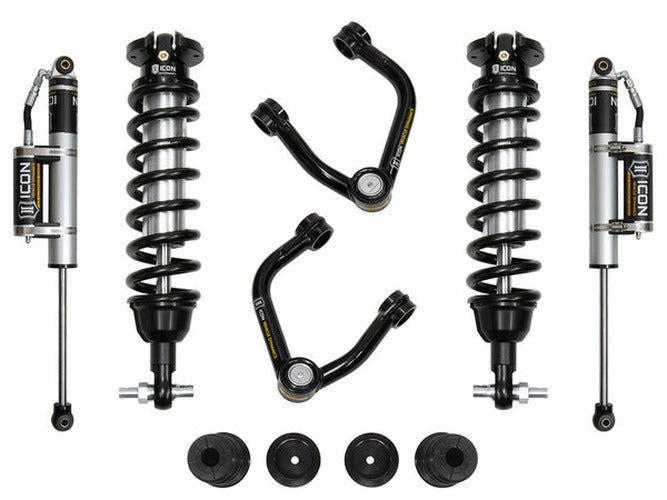 19-21 Ford Ranger 0-3.5 Inch Lift Stage 3 Susp System Tubular UCA Al Knuckle Icon Vehicle Dynamics
