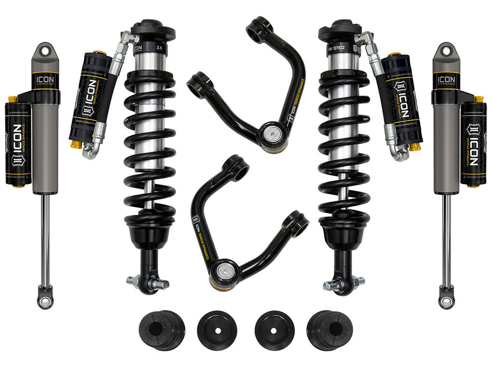 19-21 Ford Ranger 0-3.5 Inch Lift Stage 5 Susp System Tubular UCA Al Knuckle Icon Vehicle Dynamics