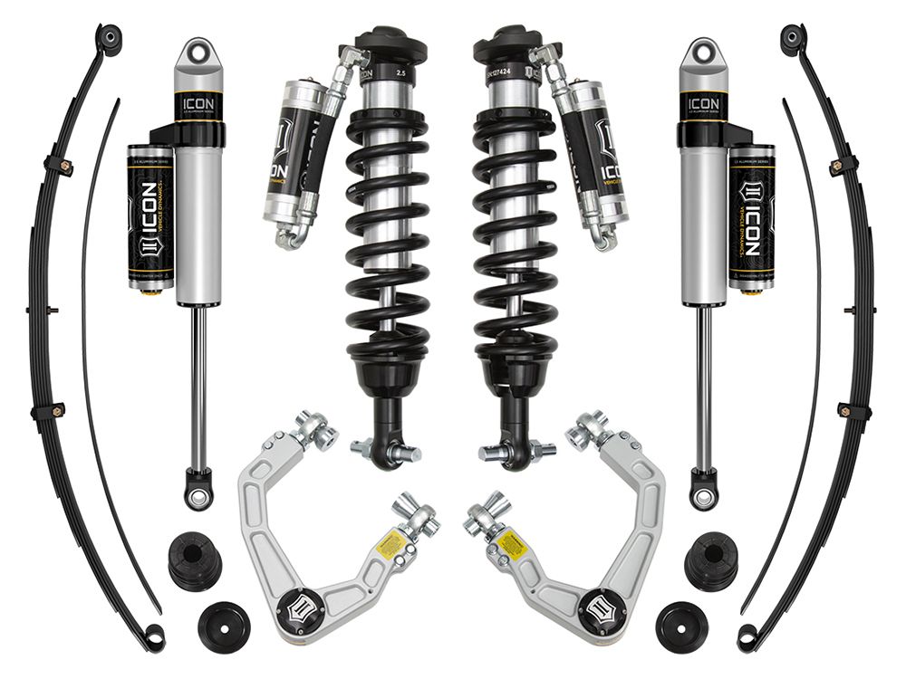19-21 Ford Ranger 0-3.5 Inch Lift Stage 7 Susp System Billet UCA Al Knuckle Icon Vehicle Dynamics