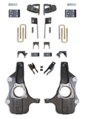 MaxTrac 2019+ GM 1500 2WD/4WD 4in Rear Flip Kit w/ Sensor Provisions & Shock Extenders