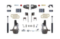 MaxTrac 2019+ GM 1500 2WD/4WD w/ Adaptive Ride Control 2in / 4in Lowering Kit