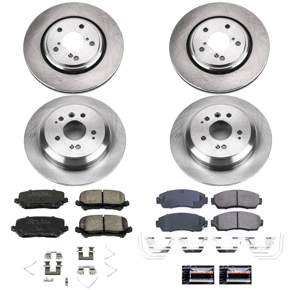 Power Stop 19-20 Honda Passport Front & Rear Autospecialty Brake Kit