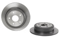Brembo 07-17 Jeep Wrangler/2018 Wrangler JK Rear Premium UV Coated OE Equivalent Rotor