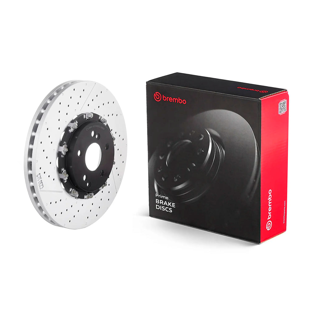 Brembo 08-12 Mercedes-Benz C63 AMG/12-16 SLK55 AMG Front Premium OE Equivalent Rotor
