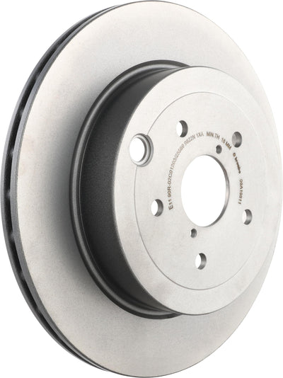 Brembo 08-14 Subaru Impreza/2016 WRX/15-17 WRX STI Rear Premium UV Coated OE Equivalent Rotor