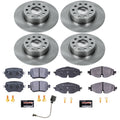 Power Stop 2019 Volkswagen Golf Alltrack Front & Rear Track Day SPEC Brake Kit